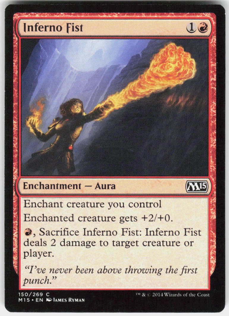 Inferno Fist - Magic 2015 #150 - Near Mint - Normal