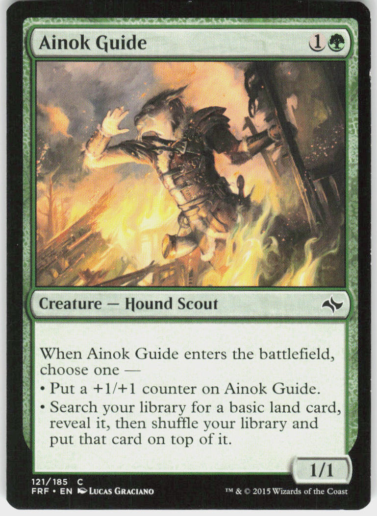 Ainok Guide - Fate Reforged #121 - Near Mint - Normal