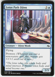 Lotus Path Djinn - Fate Reforged #39 - Near Mint - Normal