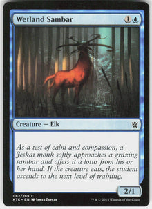 Wetland Sambar - Khans of Tarkir #62 - Near Mint - Normal