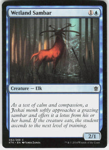 Wetland Sambar - Khans of Tarkir #62 - Near Mint - Normal