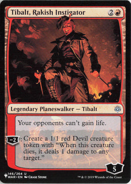 Tibalt, Rakish Instigator - War of the Spark #146 - Near Mint - Normal