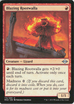Blazing Rootwalla - Modern Horizons 2 #115 - Near Mint - Normal