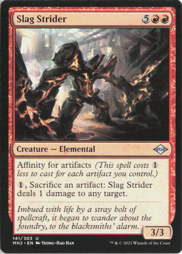 Slag Strider - Modern Horizons 2 #141 - Near Mint - Normal