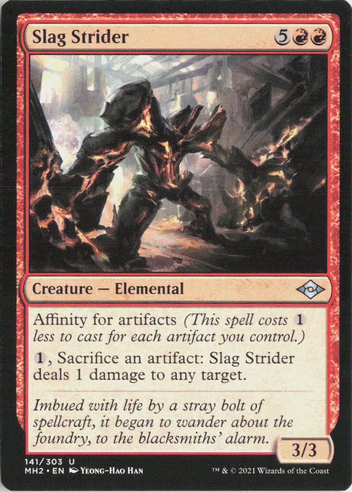 Slag Strider - Modern Horizons 2 #141 - Near Mint - Normal