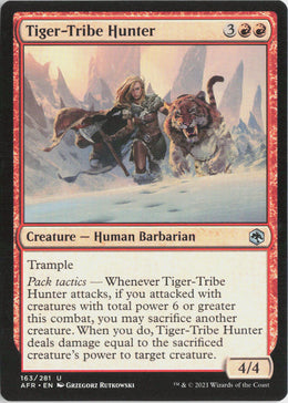 Tiger-Tribe Hunter - Adventures in the Forgotten Realms #163 - Near Mint - Normal