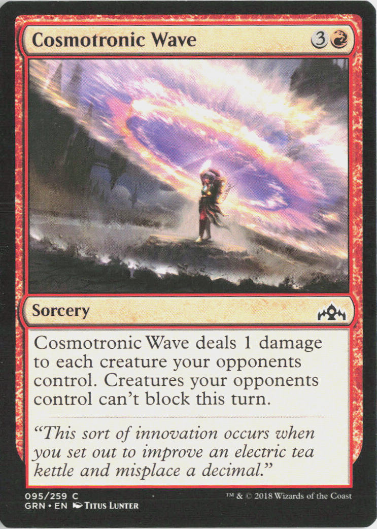 Cosmotronic Wave - Guilds of Ravnica #95 - Near Mint - Normal
