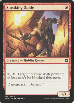 Sneaking Guide - Zendikar Rising #164 - Near Mint - Normal