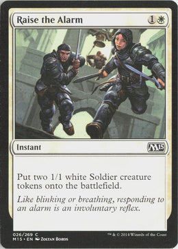 Raise the Alarm - Magic 2015 #26 - Near Mint - Normal