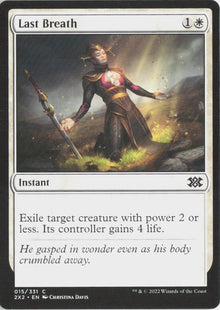 Last Breath - Double Masters 2022 #15 - Near Mint - Normal