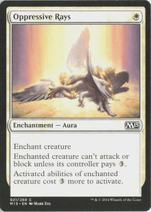 Oppressive Rays - Magic 2015 #21 - Near Mint - Normal