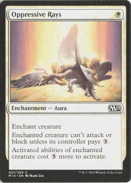 Oppressive Rays - Magic 2015 #21 - Near Mint - Normal