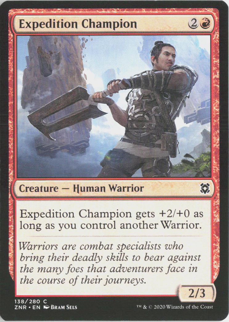 Expedition Champion - Zendikar Rising #138 - Near Mint - Normal