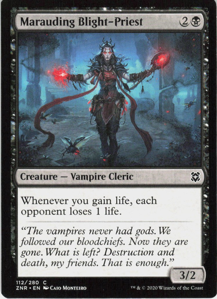 Marauding Blight-Priest #112