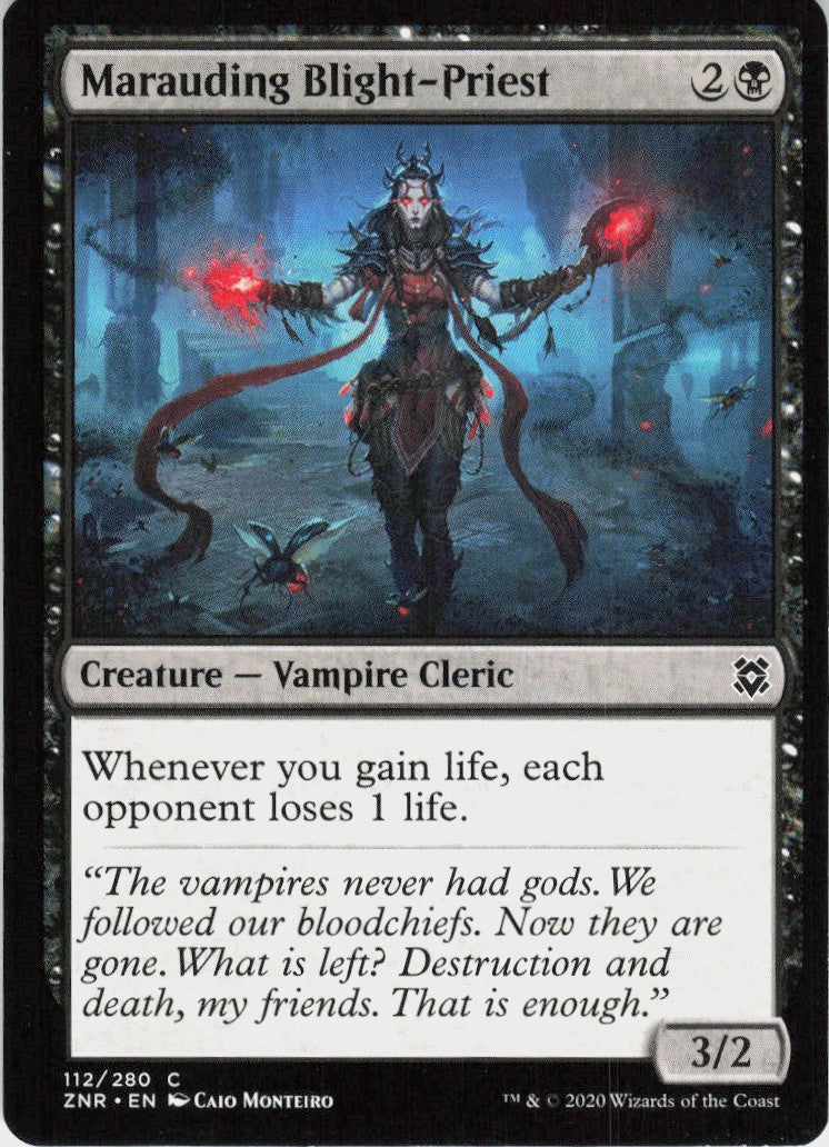 Marauding Blight-Priest #112