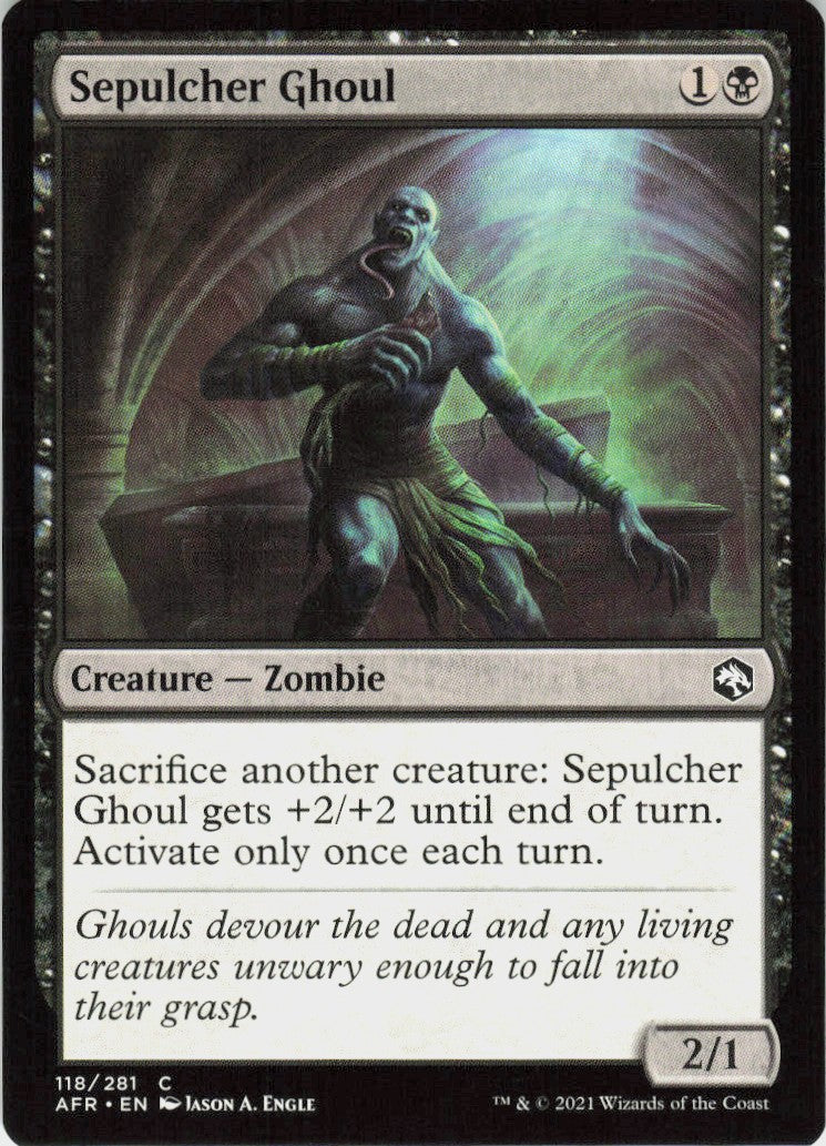 Sepulcher Ghoul #118