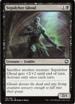 Sepulcher Ghoul #118