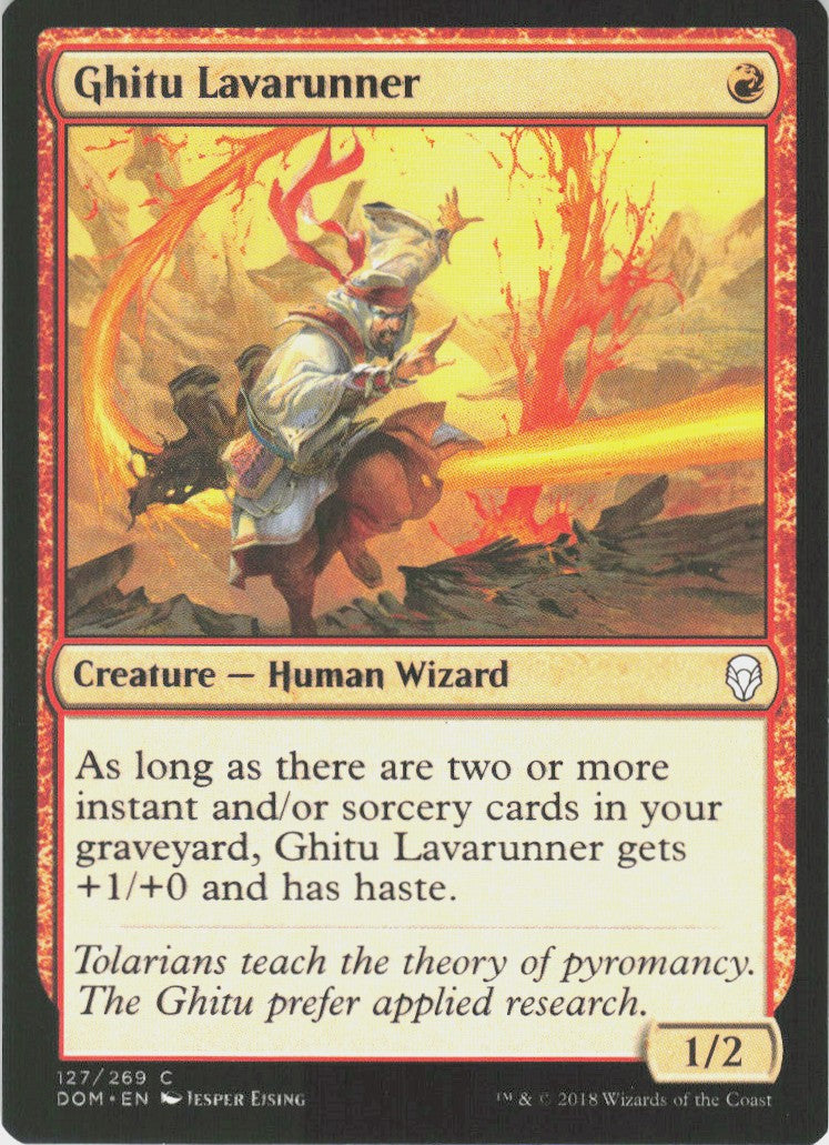 Ghitu Lavarunner #127