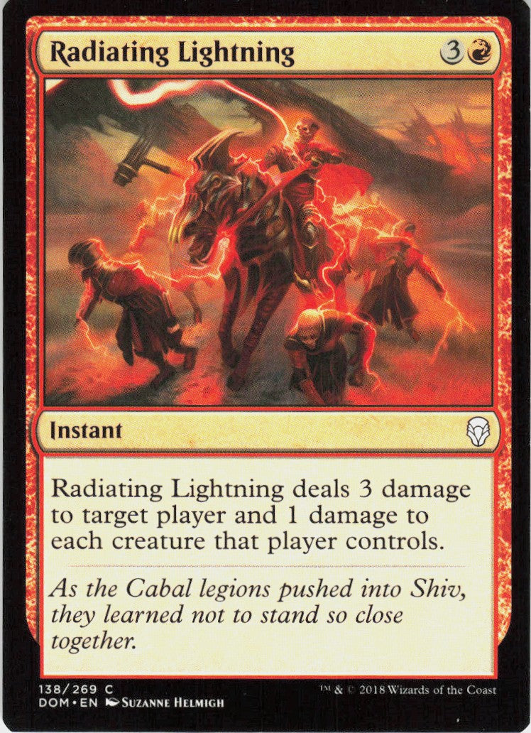 Radiating Lightning #138