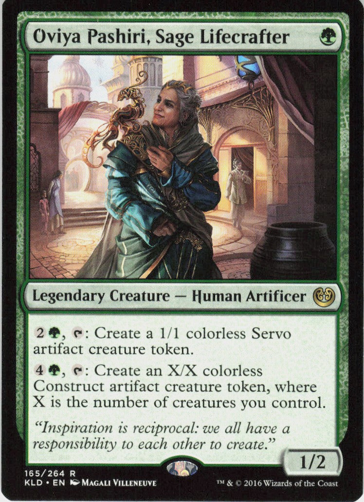 Oviya Pashiri, Sage Lifecrafter #165