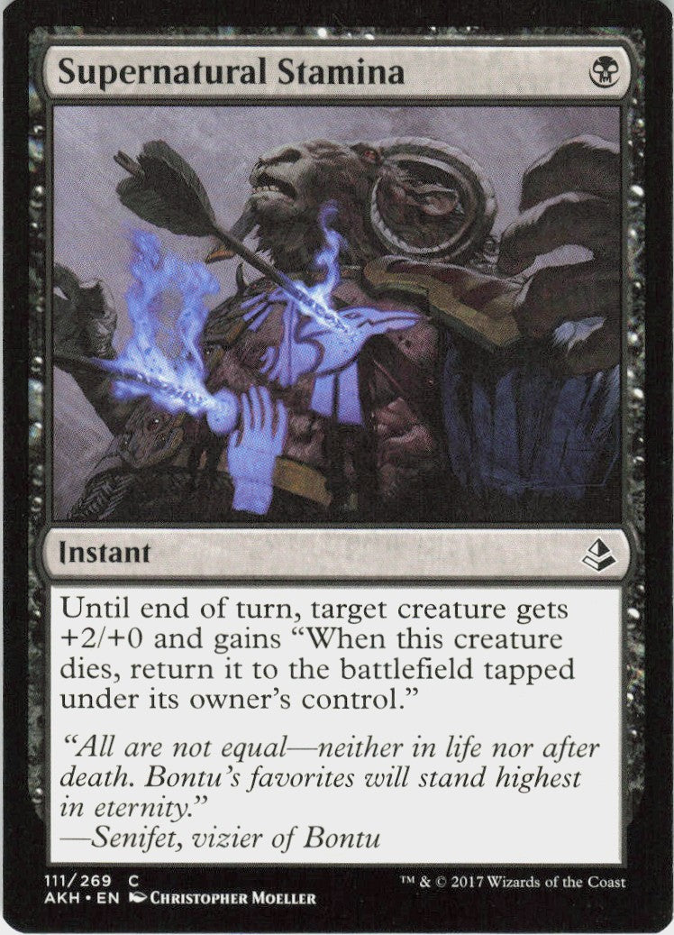 Supernatural Stamina #111