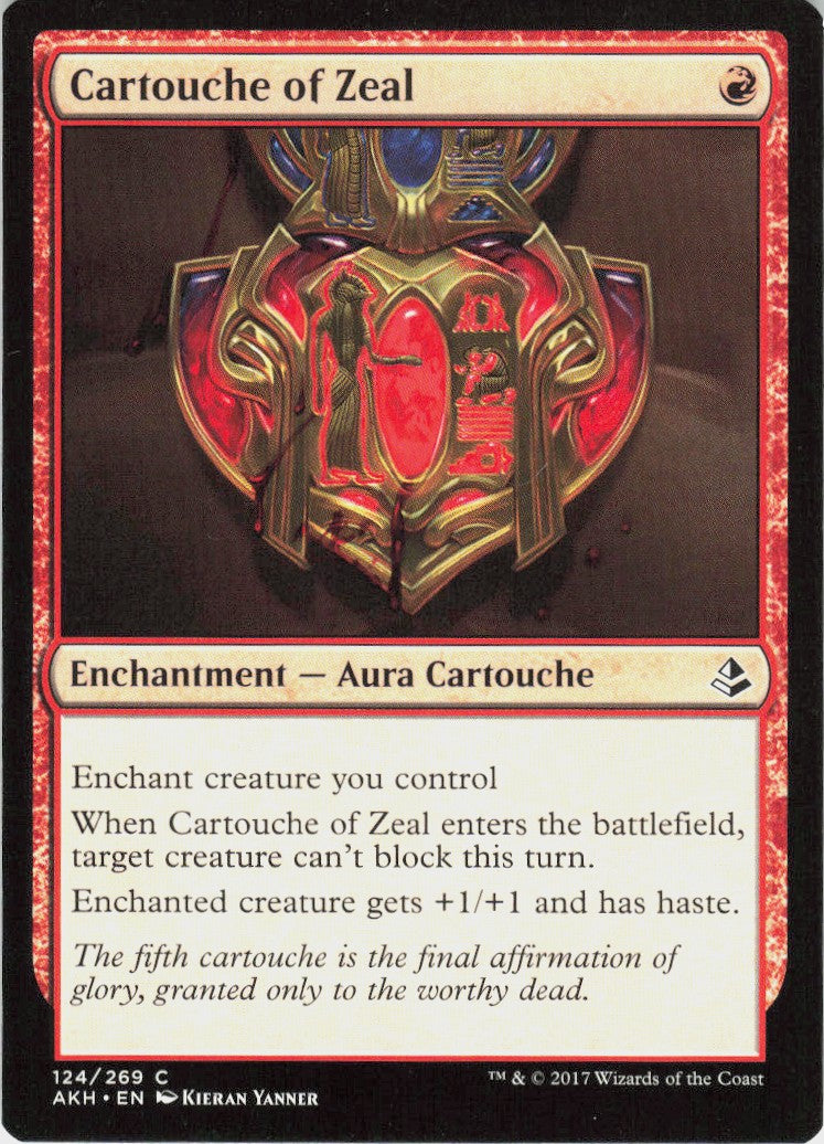 Cartouche of Zeal #124