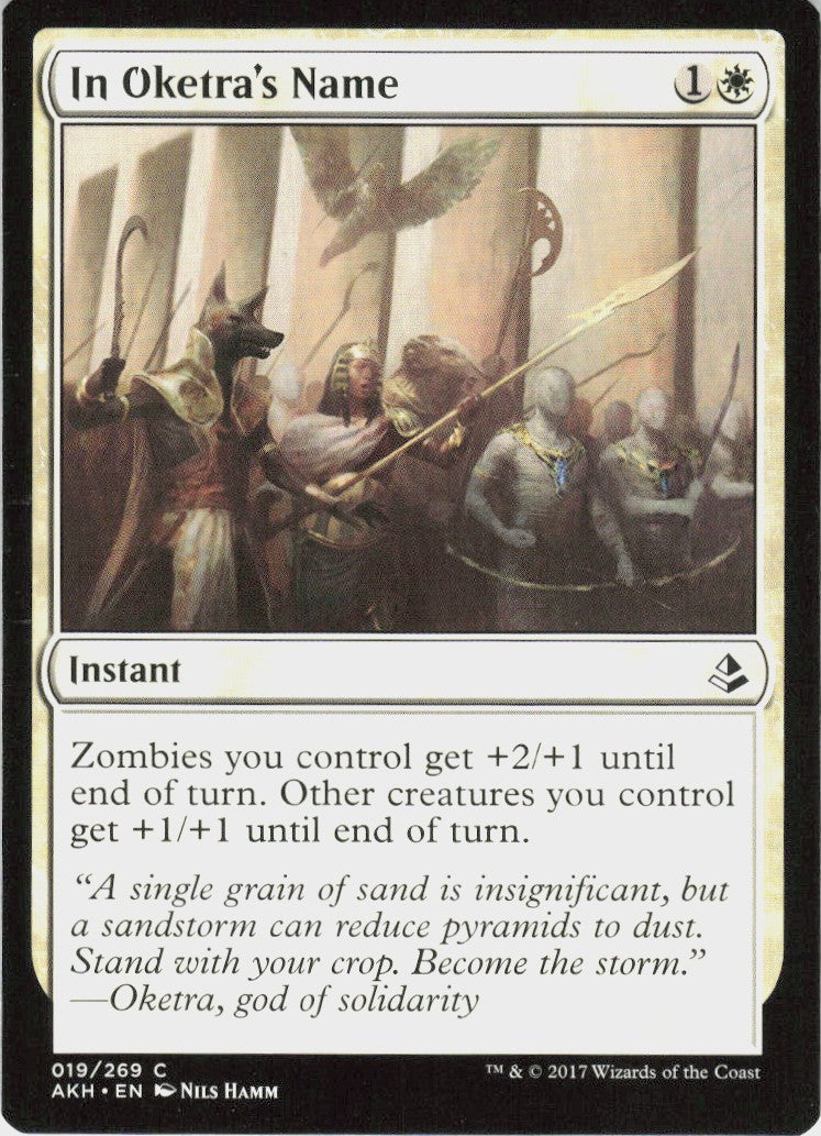 In Oketra's Name #19