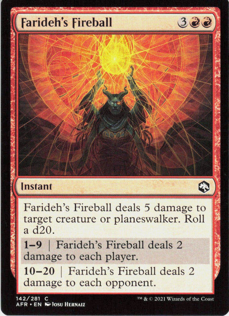 Farideh's Fireball #142