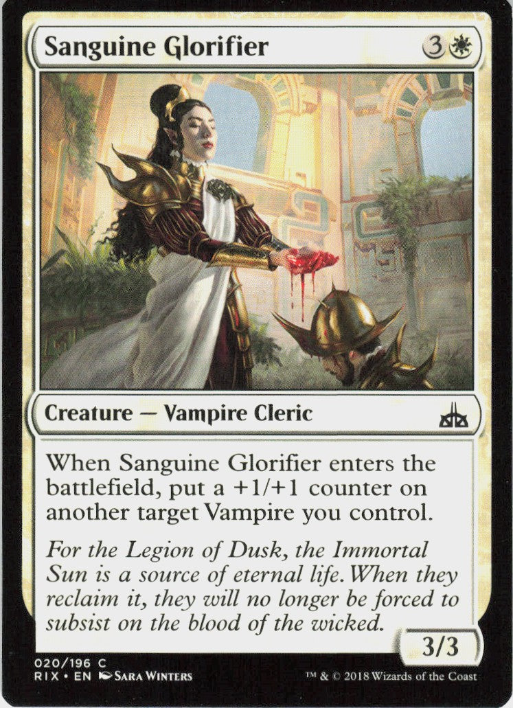 Sanguine Glorifier #20