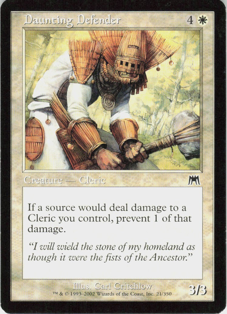 Daunting Defender #21