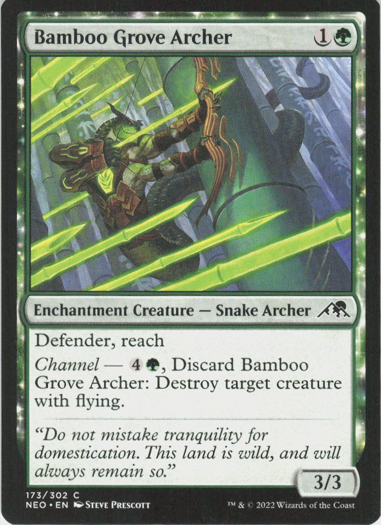 Bamboo Grove Archer #173