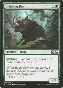 Bristling Boar #170