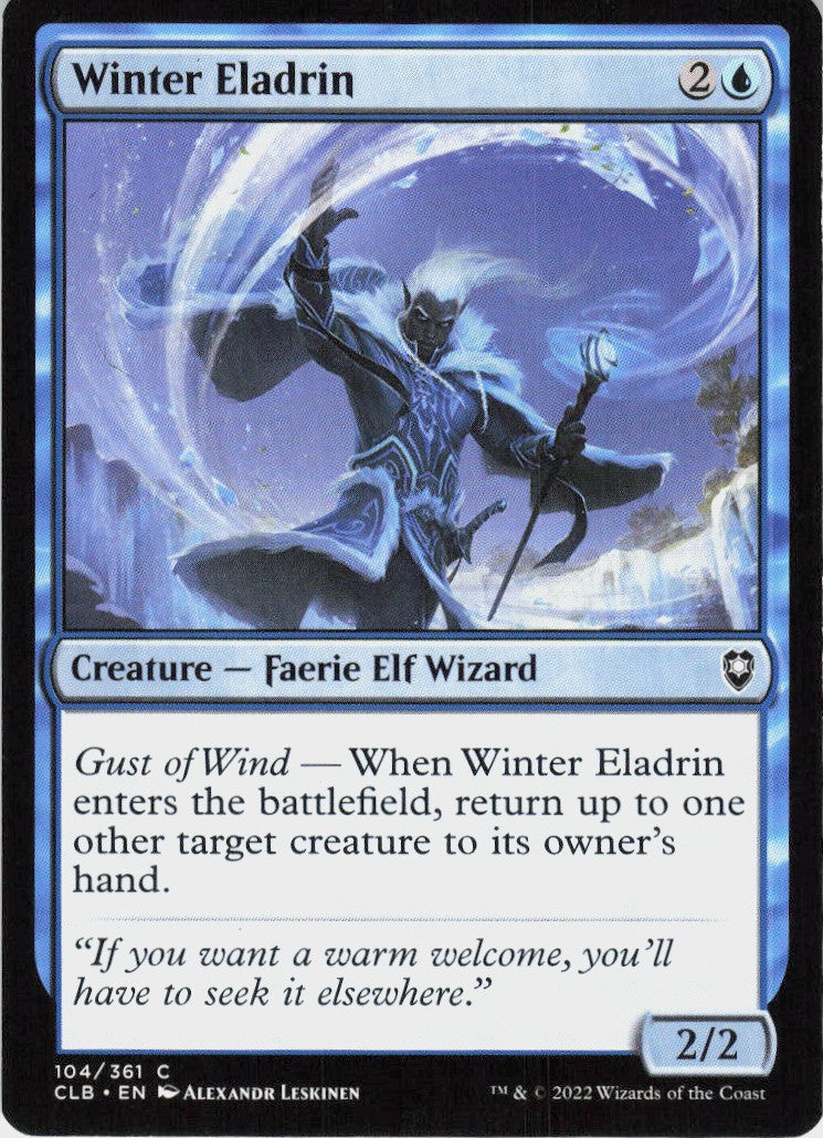 Winter Eladrin #104