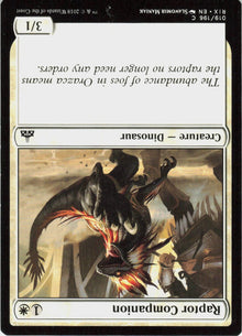 Raptor Companion #19
