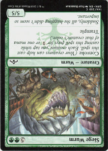 Siege Wurm #144