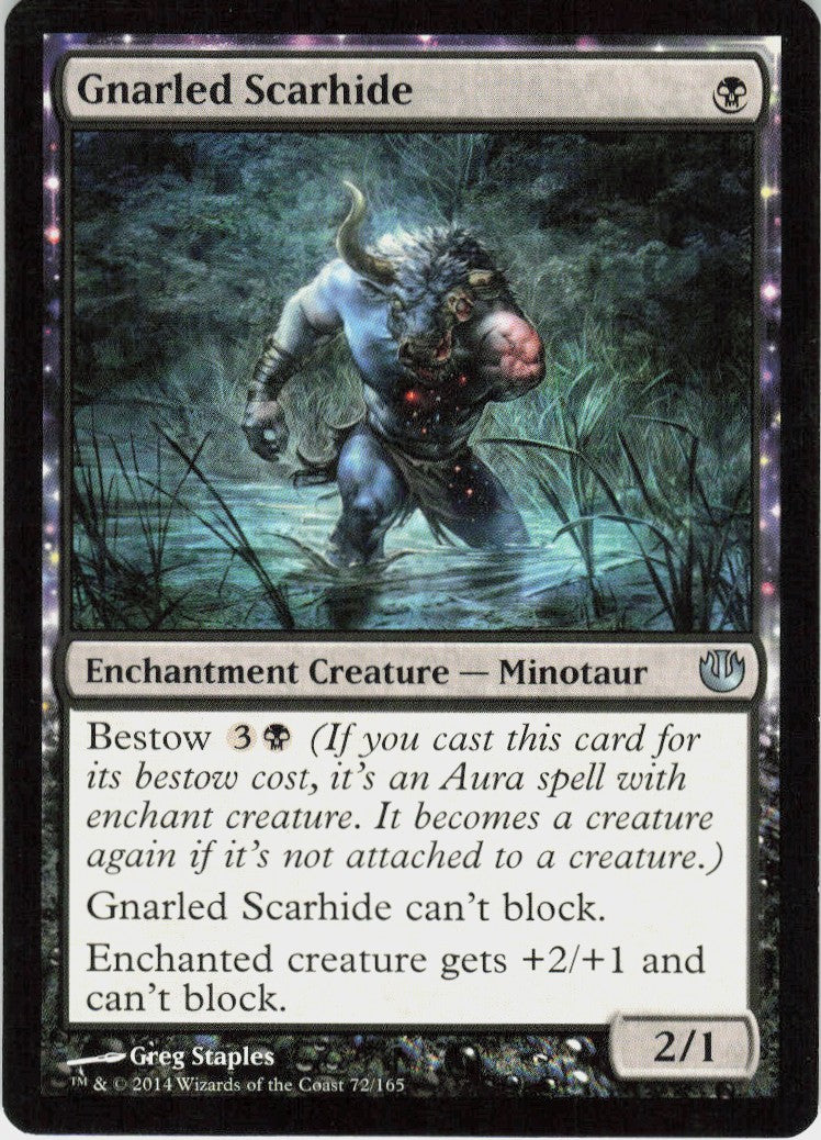 Gnarled Scarhide #72