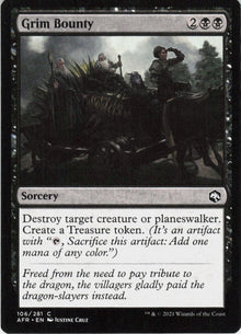Grim Bounty #106