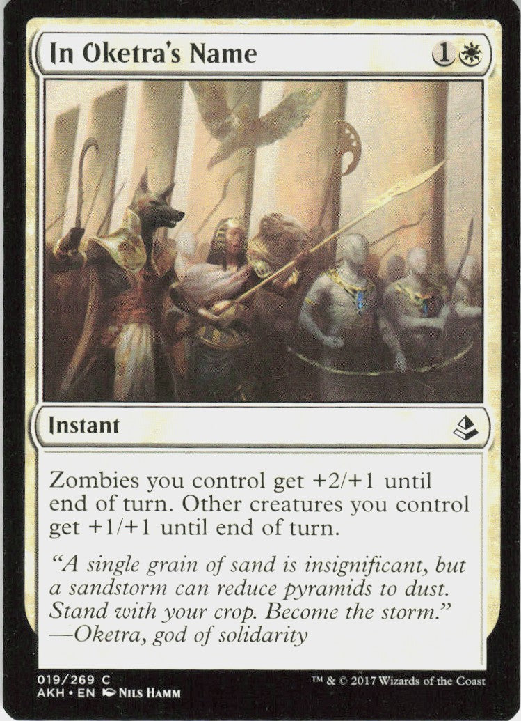 In Oketra's Name #19