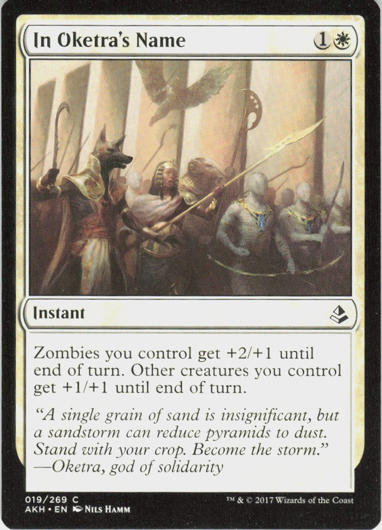 In Oketra's Name #19