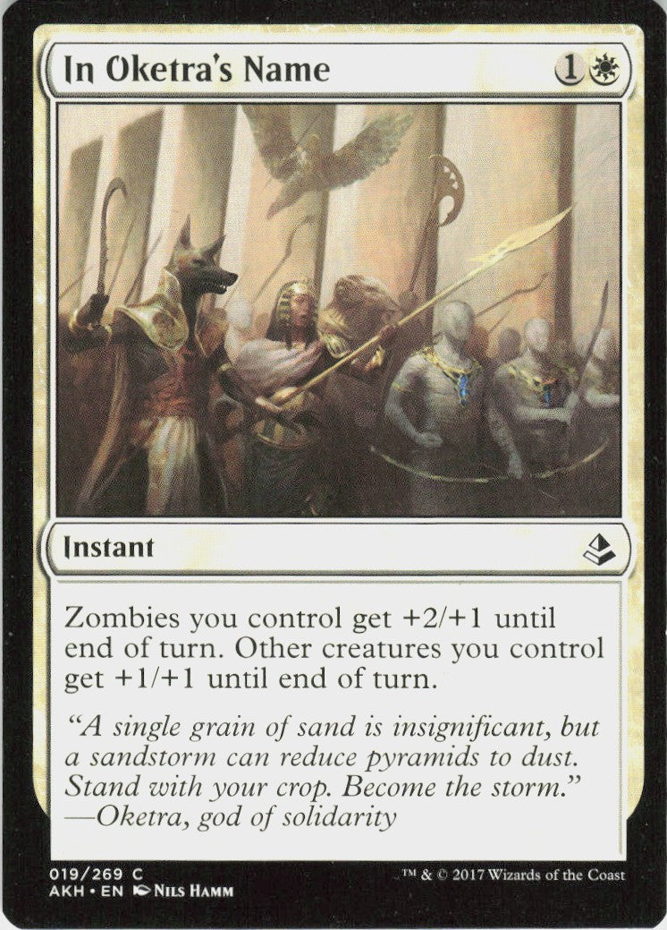 In Oketra's Name #19