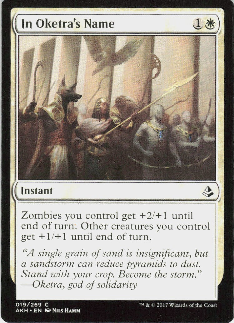 In Oketra's Name #19