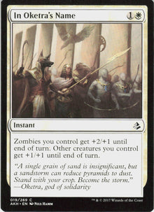 In Oketra's Name #19