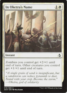 In Oketra's Name #19