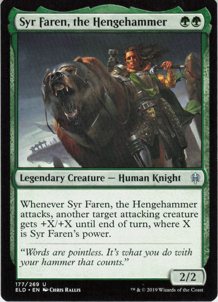 Syr Faren, the Hengehammer #177