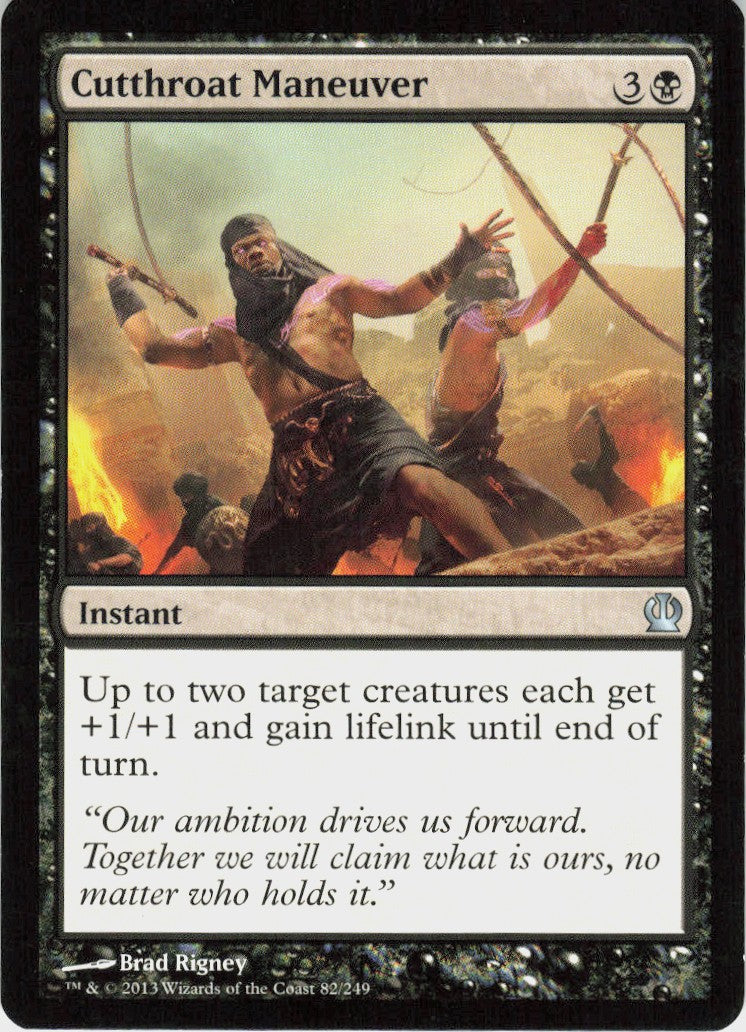 Cutthroat Maneuver #82