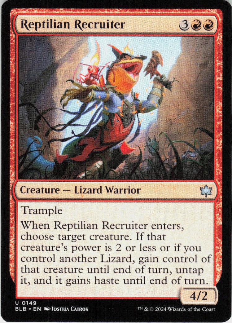 Reptilian Recruiter #149