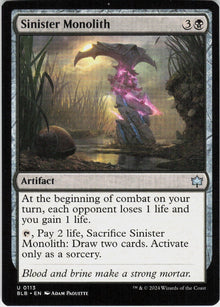 Sinister Monolith #113