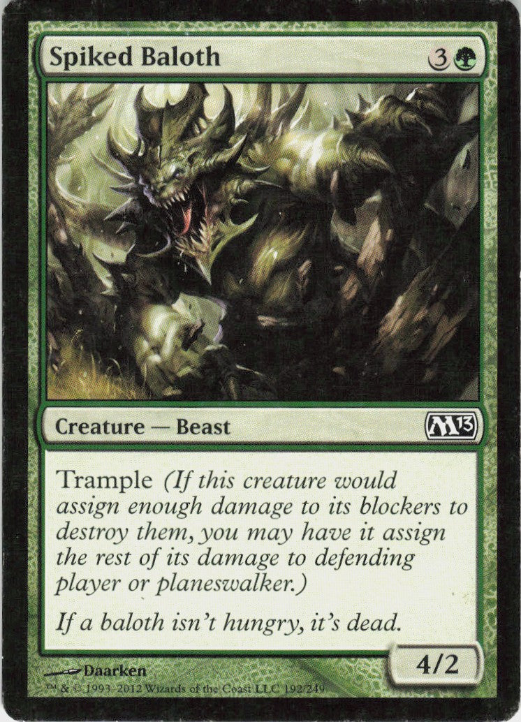 Spiked Baloth #192