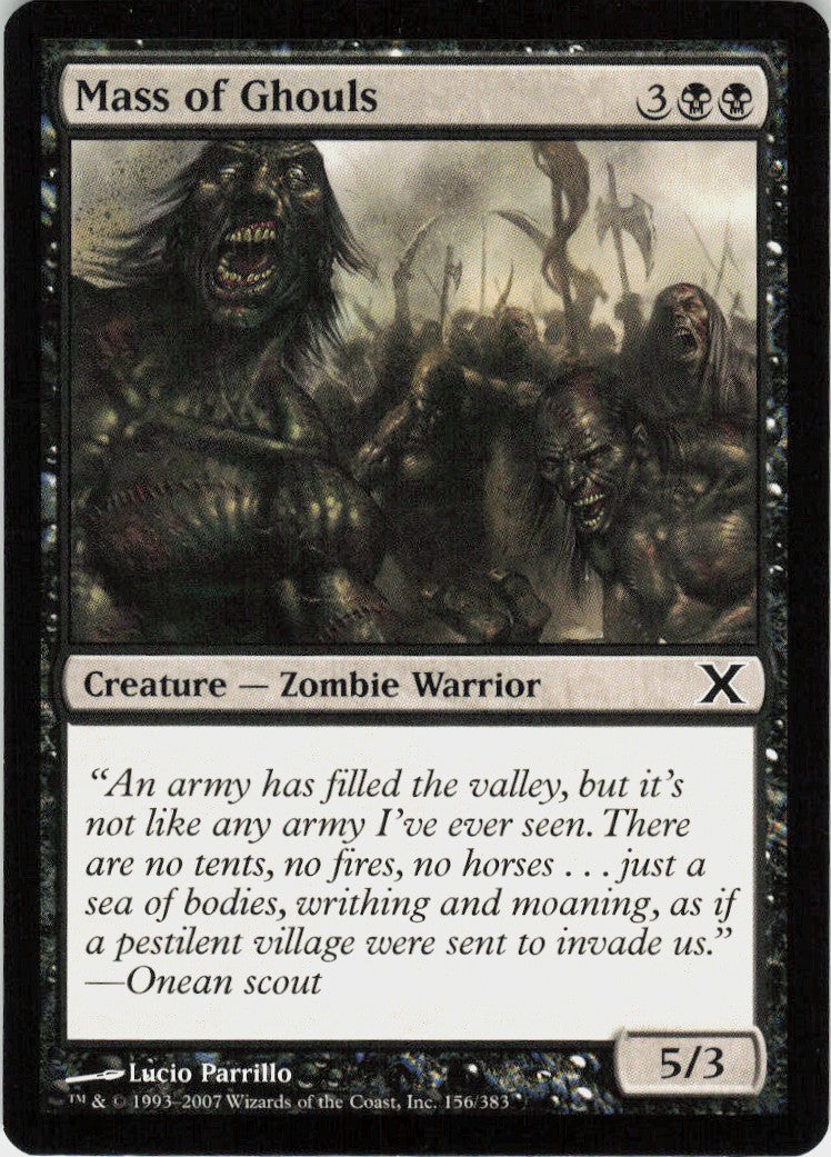 Mass of Ghouls #156