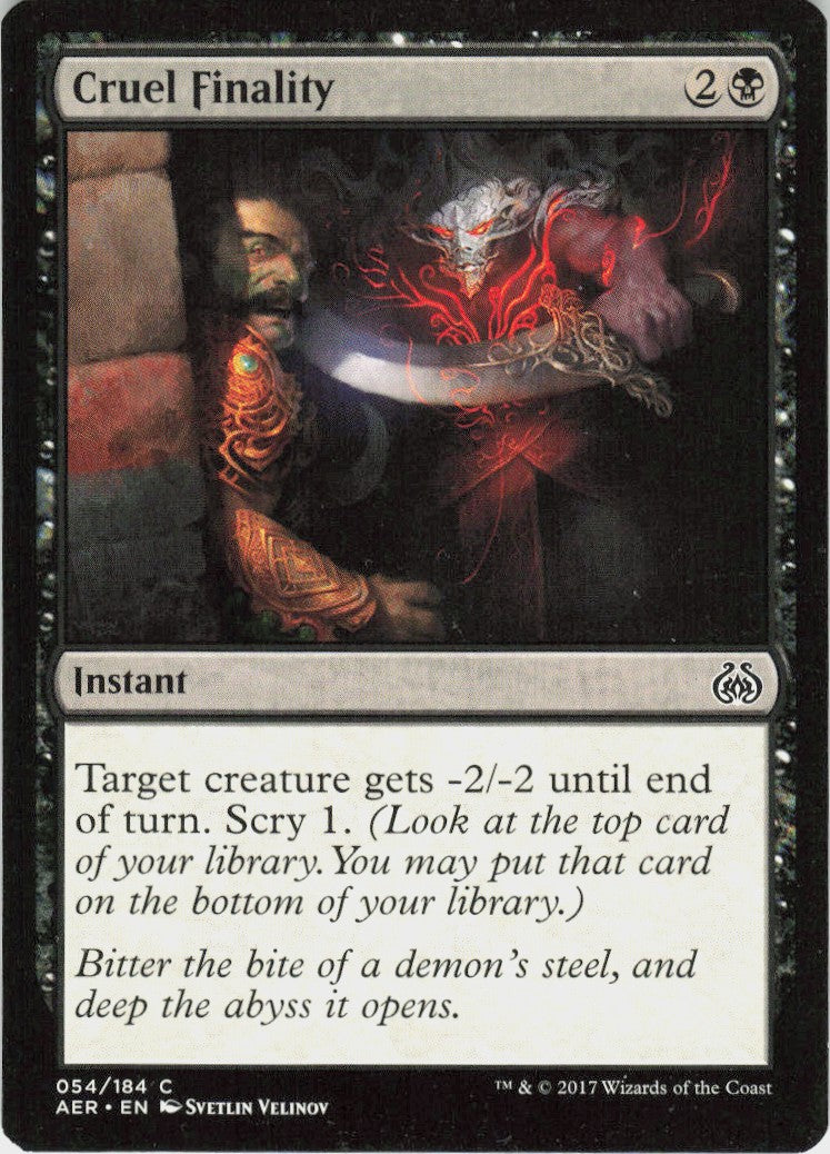 Cruel Finality #54
